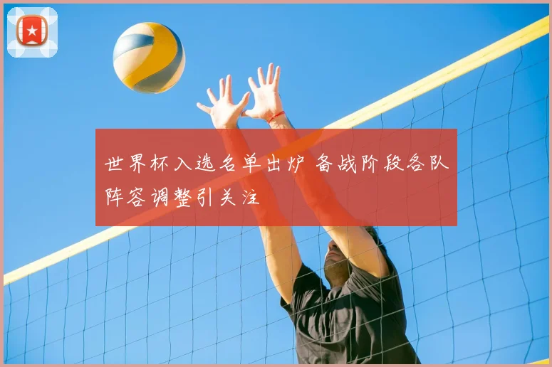 世界杯入选名单出炉 备战阶段各队阵容调整引关注