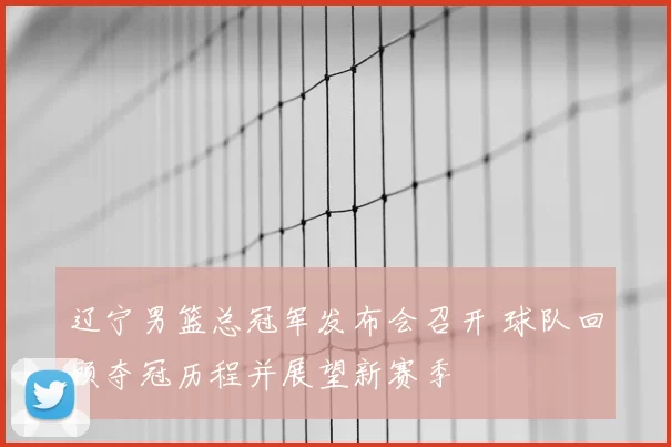 辽宁男篮总冠军发布会召开 球队回顾夺冠历程并展望新赛季