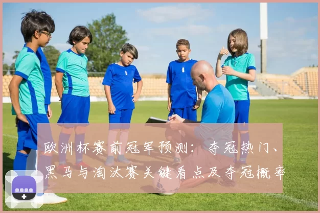 欧洲杯赛前冠军预测:夺冠热门、黑马与淘汰赛关键看点及夺冠概率评估