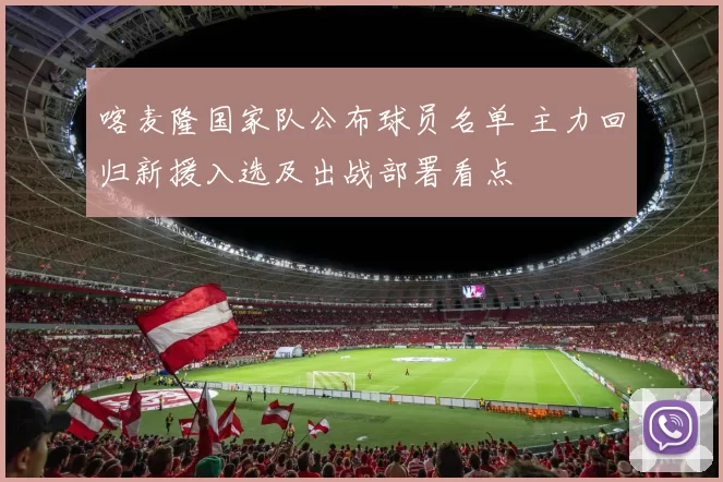 喀麦隆国家队公布球员名单 主力回归新援入选及出战部署看点